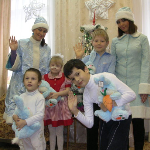 Помощники Фонда посетили Морозовскую детскую городскую клиническую больницу
