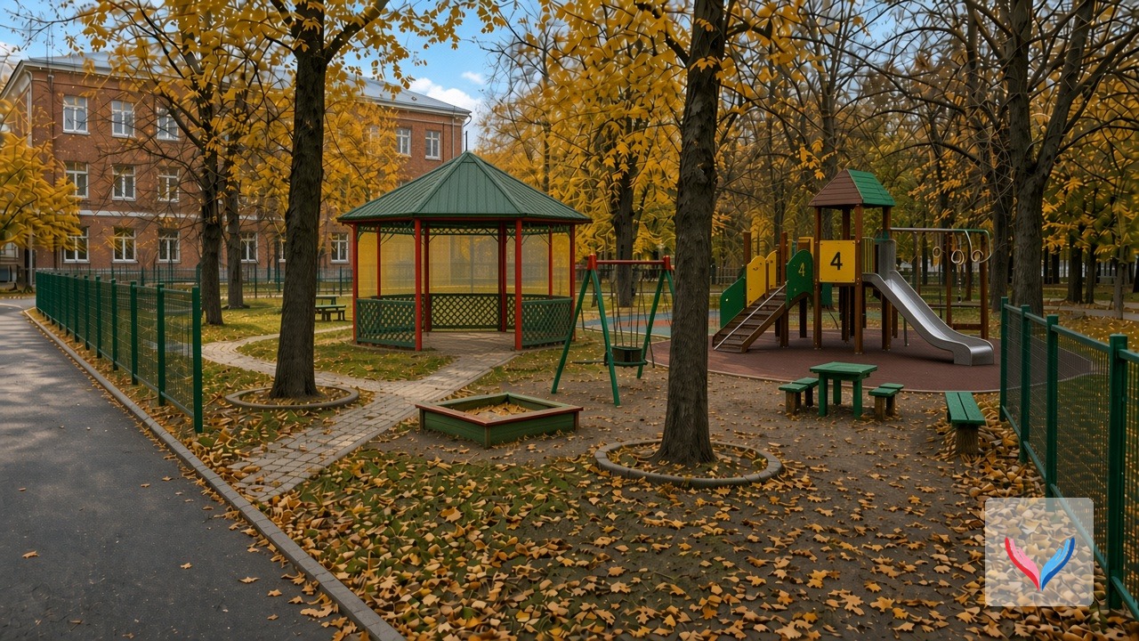 Визуализация новой игровой площадки в НИКИ детства